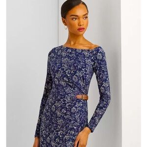 Lauren Ralph Lauren
Women's Floral Buckle-Trim Jersey Off-the-Shoulder Dress 2